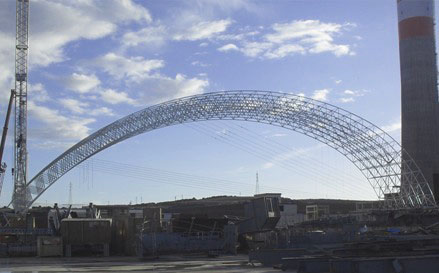 红河大型网架结构